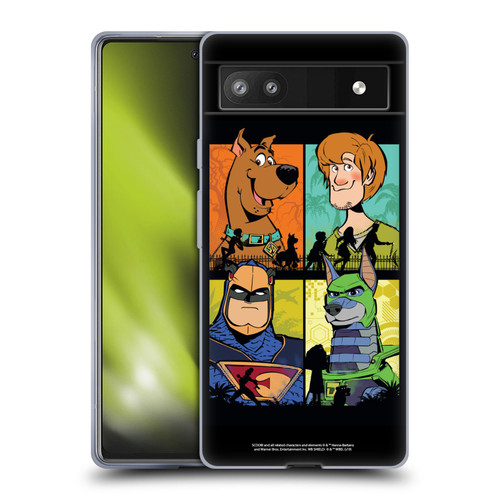 Scoob! Scooby-Doo Movie Graphics Scoob And Falcon Force Soft Gel Case for Google Pixel 6a