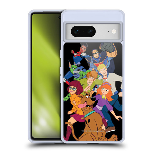 Scoob! Scooby-Doo Movie Graphics The Gang Soft Gel Case for Google Pixel 7