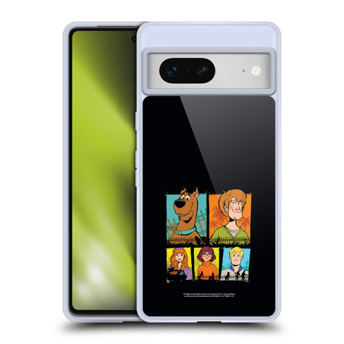 Scoob! Scooby-Doo Movie Graphics Mystery Inc. Gang Soft Gel Case for Google Pixel 7