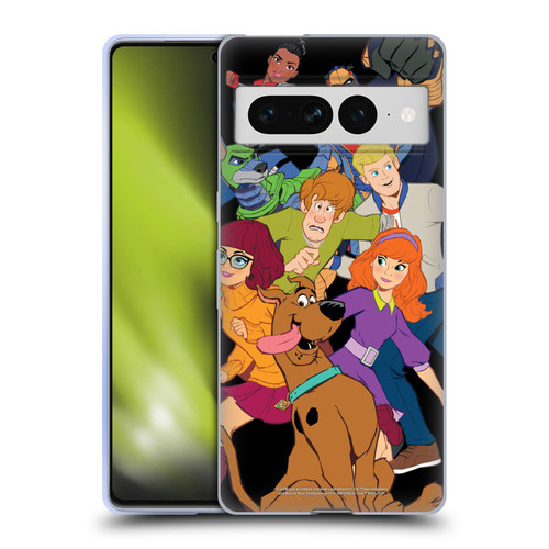 Scoob! Scooby-Doo Movie Graphics The Gang Soft Gel Case for Google Pixel 7 Pro