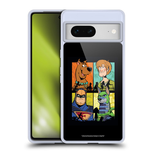 Scoob! Scooby-Doo Movie Graphics Scoob And Falcon Force Soft Gel Case for Google Pixel 7