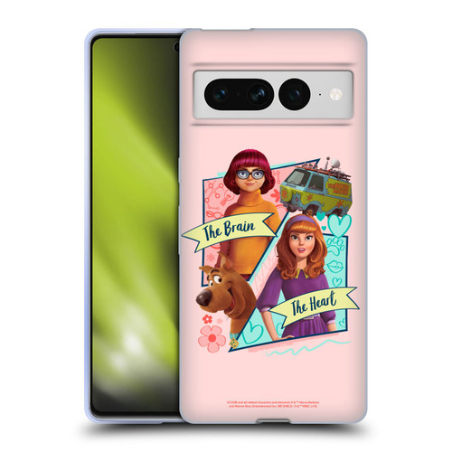 Scoob! Scooby-Doo Movie Graphics Scooby, Daphne, And Velma Soft Gel Case for Google Pixel 7 Pro