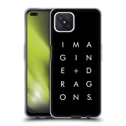 Imagine Dragons Key Art Stacked Logo Soft Gel Case for OPPO Reno4 Z 5G