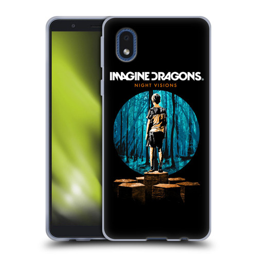 Imagine Dragons Key Art Night Visions Painted Soft Gel Case for Samsung Galaxy A01 Core (2020)