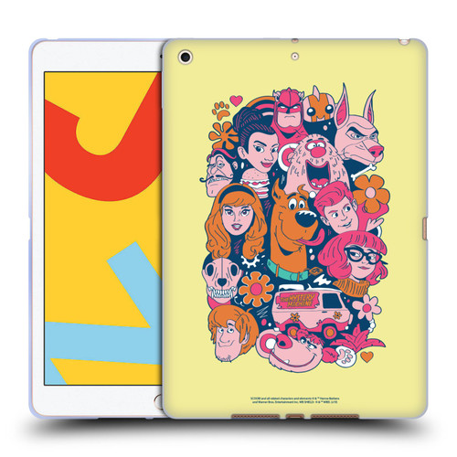 Scoob! Scooby-Doo Movie Graphics Retro Soft Gel Case for Apple iPad 10.2 2019/2020/2021