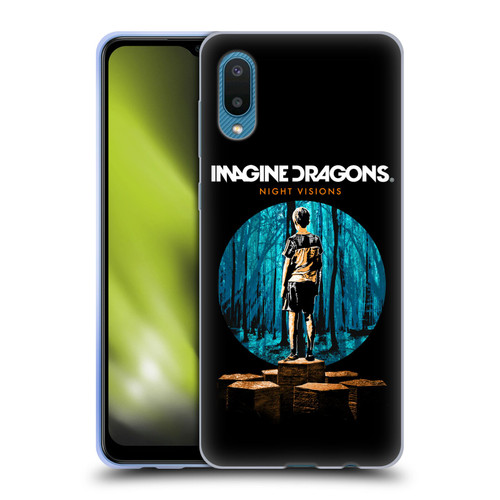 Imagine Dragons Key Art Night Visions Painted Soft Gel Case for Samsung Galaxy A02/M02 (2021)