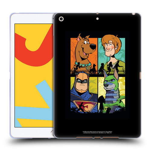 Scoob! Scooby-Doo Movie Graphics Scoob And Falcon Force Soft Gel Case for Apple iPad 10.2 2019/2020/2021