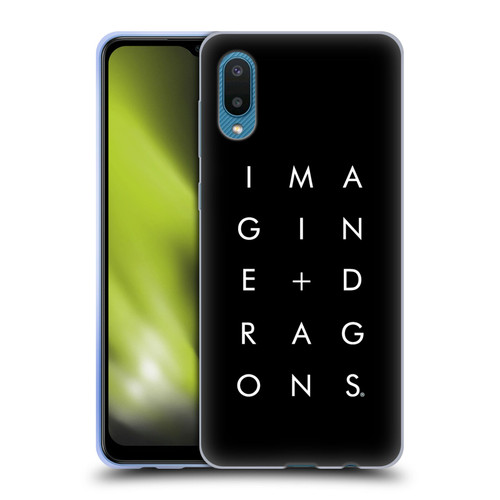 Imagine Dragons Key Art Stacked Logo Soft Gel Case for Samsung Galaxy A02/M02 (2021)