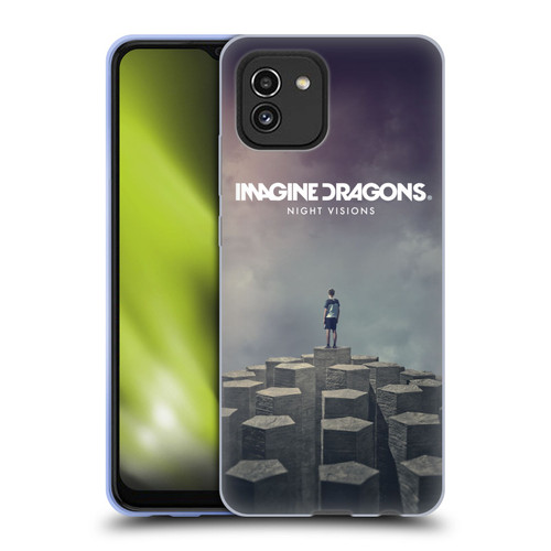 Imagine Dragons Key Art Night Visions Album Cover Soft Gel Case for Samsung Galaxy A03 (2021)