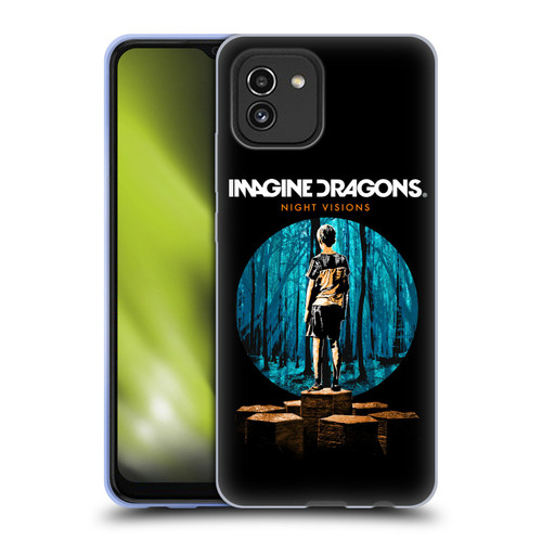 Imagine Dragons Key Art Night Visions Painted Soft Gel Case for Samsung Galaxy A03 (2021)