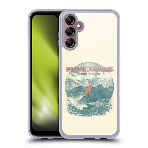 Imagine Dragons Key Art Flame Night Visions Soft Gel Case for Samsung Galaxy A14 5G