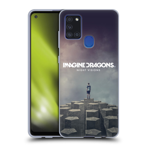 Imagine Dragons Key Art Night Visions Album Cover Soft Gel Case for Samsung Galaxy A21s (2020)