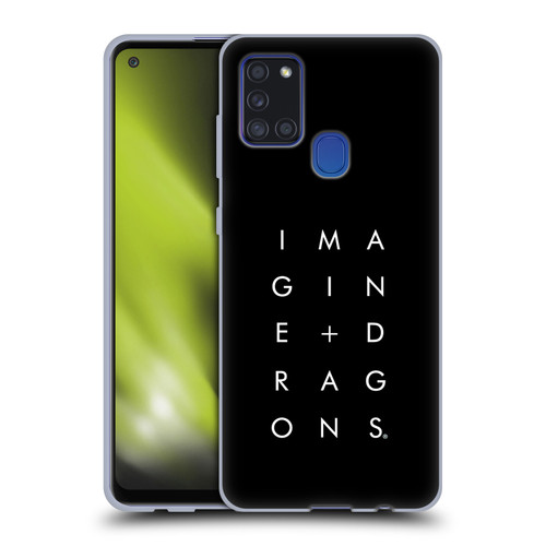 Imagine Dragons Key Art Stacked Logo Soft Gel Case for Samsung Galaxy A21s (2020)
