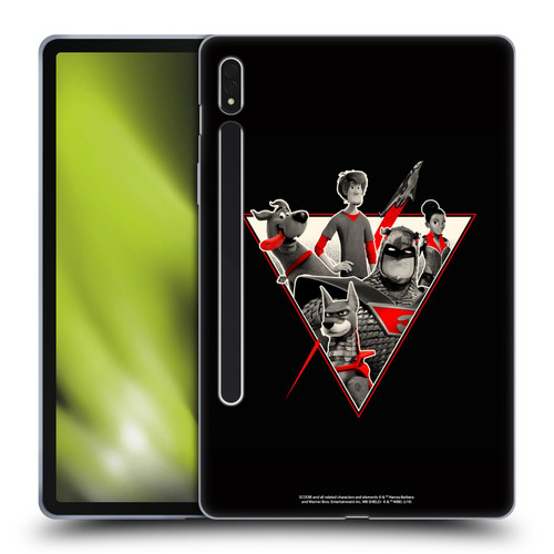 Scoob! Scooby-Doo Movie Graphics Heroes Soft Gel Case for Samsung Galaxy Tab S8