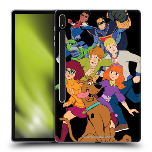 Scoob! Scooby-Doo Movie Graphics The Gang Soft Gel Case for Samsung Galaxy Tab S8 Plus