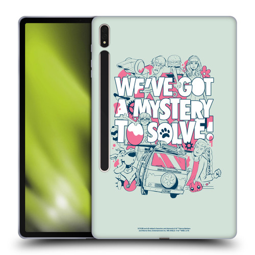 Scoob! Scooby-Doo Movie Graphics Mystery Soft Gel Case for Samsung Galaxy Tab S8 Plus