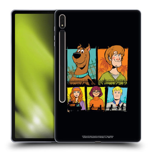 Scoob! Scooby-Doo Movie Graphics Mystery Inc. Gang Soft Gel Case for Samsung Galaxy Tab S8 Plus