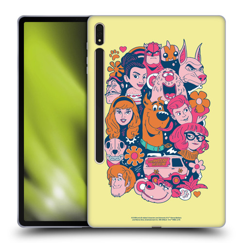 Scoob! Scooby-Doo Movie Graphics Retro Soft Gel Case for Samsung Galaxy Tab S8 Plus