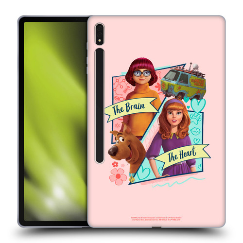 Scoob! Scooby-Doo Movie Graphics Scooby, Daphne, And Velma Soft Gel Case for Samsung Galaxy Tab S8 Plus