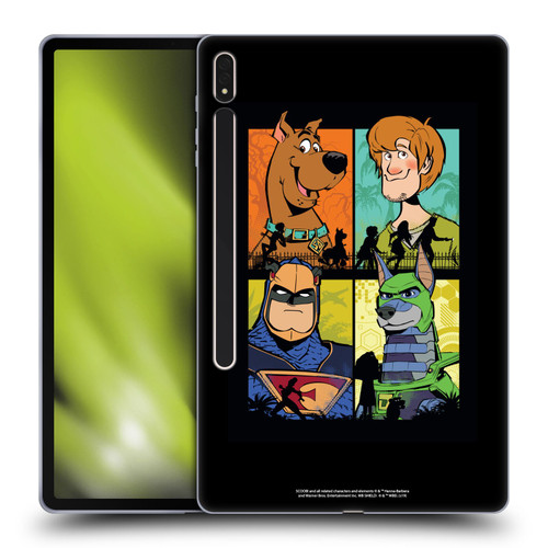 Scoob! Scooby-Doo Movie Graphics Scoob And Falcon Force Soft Gel Case for Samsung Galaxy Tab S8 Plus