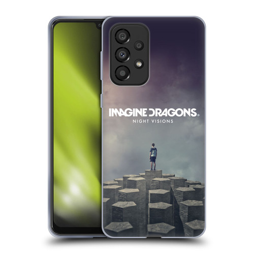 Imagine Dragons Key Art Night Visions Album Cover Soft Gel Case for Samsung Galaxy A33 5G (2022)