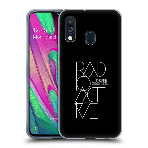 Imagine Dragons Key Art Radioactive Soft Gel Case for Samsung Galaxy A40 (2019)