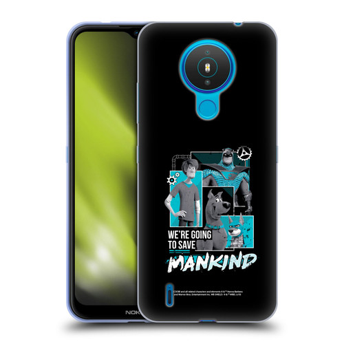 Scoob! Scooby-Doo Movie Graphics Save Mankind Soft Gel Case for Nokia 1.4