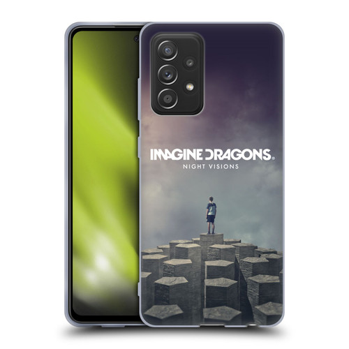 Imagine Dragons Key Art Night Visions Album Cover Soft Gel Case for Samsung Galaxy A52 / A52s / 5G (2021)