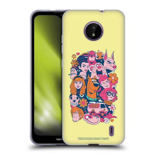 Scoob! Scooby-Doo Movie Graphics Retro Soft Gel Case for Nokia C10 / C20