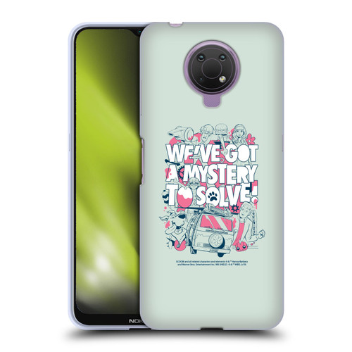 Scoob! Scooby-Doo Movie Graphics Mystery Soft Gel Case for Nokia G10