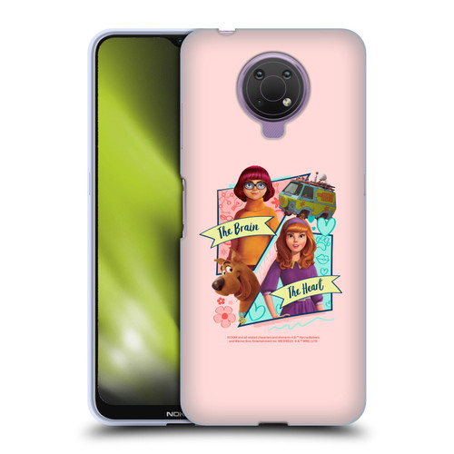 Scoob! Scooby-Doo Movie Graphics Scooby, Daphne, And Velma Soft Gel Case for Nokia G10