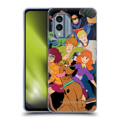 Scoob! Scooby-Doo Movie Graphics The Gang Soft Gel Case for Nokia X30