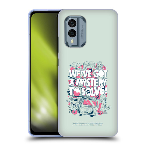 Scoob! Scooby-Doo Movie Graphics Mystery Soft Gel Case for Nokia X30