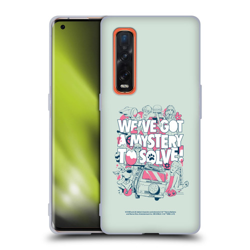 Scoob! Scooby-Doo Movie Graphics Mystery Soft Gel Case for OPPO Find X2 Pro 5G