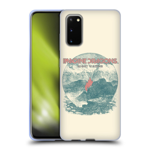 Imagine Dragons Key Art Flame Night Visions Soft Gel Case for Samsung Galaxy S20 / S20 5G