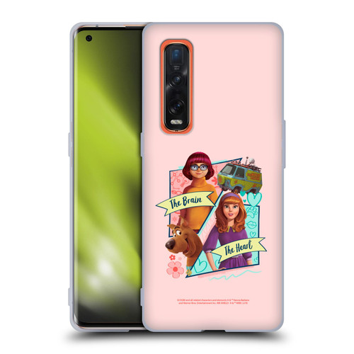Scoob! Scooby-Doo Movie Graphics Scooby, Daphne, And Velma Soft Gel Case for OPPO Find X2 Pro 5G