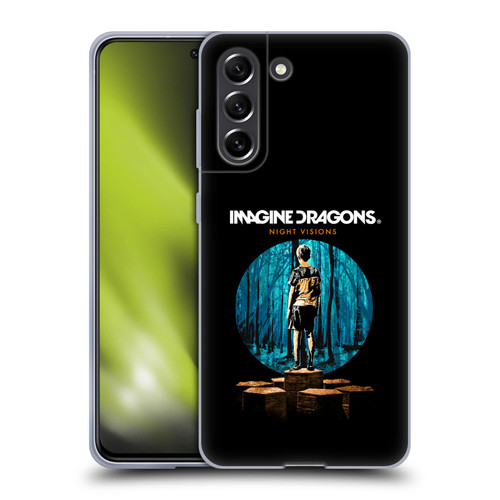 Imagine Dragons Key Art Night Visions Painted Soft Gel Case for Samsung Galaxy S21 FE 5G