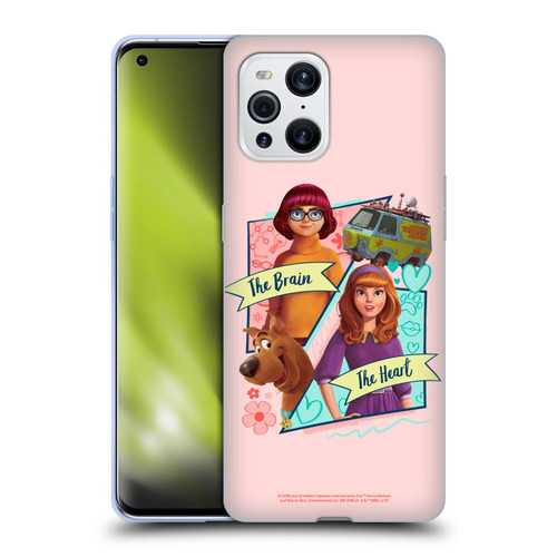 Scoob! Scooby-Doo Movie Graphics Scooby, Daphne, And Velma Soft Gel Case for OPPO Find X3 / Pro