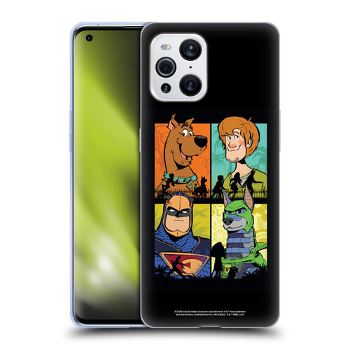 Scoob! Scooby-Doo Movie Graphics Scoob And Falcon Force Soft Gel Case for OPPO Find X3 / Pro