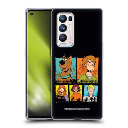 Scoob! Scooby-Doo Movie Graphics Mystery Inc. Gang Soft Gel Case for OPPO Find X3 Neo / Reno5 Pro+ 5G