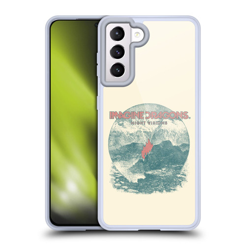 Imagine Dragons Key Art Flame Night Visions Soft Gel Case for Samsung Galaxy S21 5G