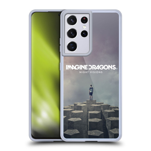 Imagine Dragons Key Art Night Visions Album Cover Soft Gel Case for Samsung Galaxy S21 Ultra 5G