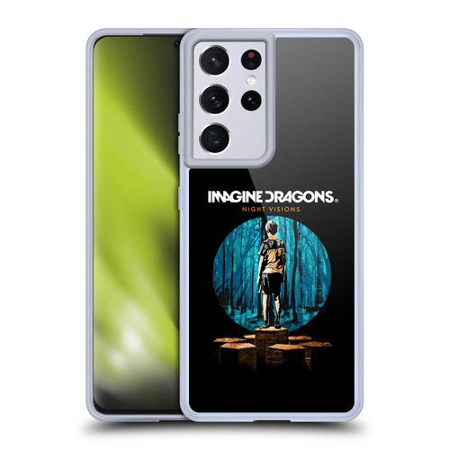 Imagine Dragons Key Art Night Visions Painted Soft Gel Case for Samsung Galaxy S21 Ultra 5G