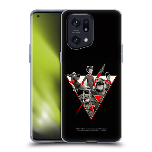 Scoob! Scooby-Doo Movie Graphics Heroes Soft Gel Case for OPPO Find X5 Pro