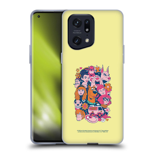 Scoob! Scooby-Doo Movie Graphics Retro Soft Gel Case for OPPO Find X5 Pro