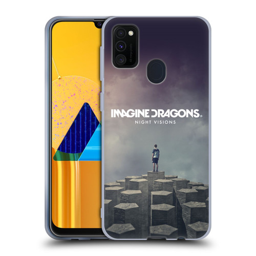 Imagine Dragons Key Art Night Visions Album Cover Soft Gel Case for Samsung Galaxy M30s (2019)/M21 (2020)
