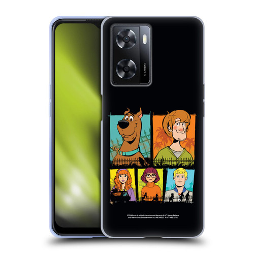 Scoob! Scooby-Doo Movie Graphics Mystery Inc. Gang Soft Gel Case for OPPO A57s