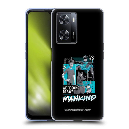 Scoob! Scooby-Doo Movie Graphics Save Mankind Soft Gel Case for OPPO A57s