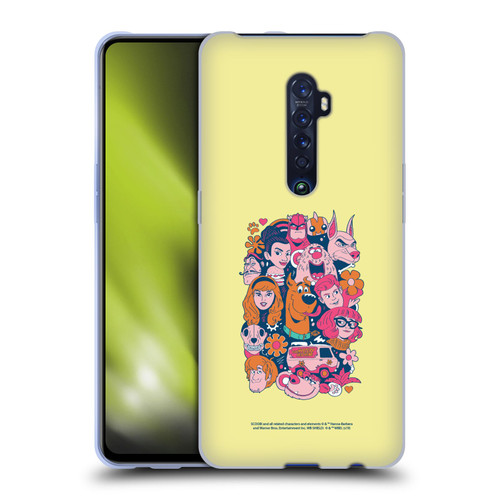 Scoob! Scooby-Doo Movie Graphics Retro Soft Gel Case for OPPO Reno 2