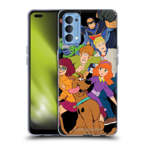 Scoob! Scooby-Doo Movie Graphics The Gang Soft Gel Case for OPPO Reno 4 5G